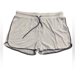 L- Alternative | Shorts Size XL Women's Lounge Mineral Wash French Terry White